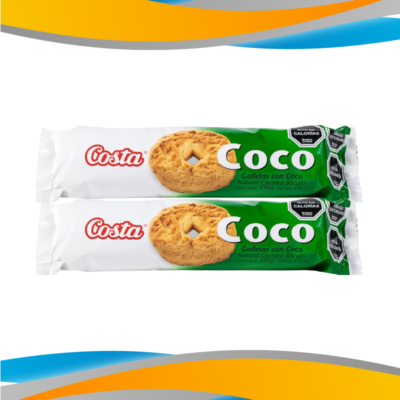 GALLETAS DE COCO - COSTA