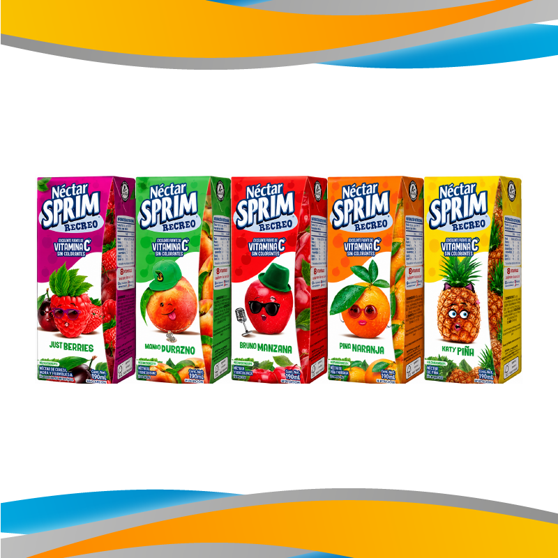 JUGOS SPRIM BOMBILLA VARIEDADES