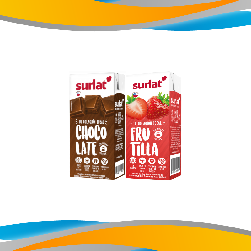 LECHE BOMBILLA SURLAT CHOC-FRUT
