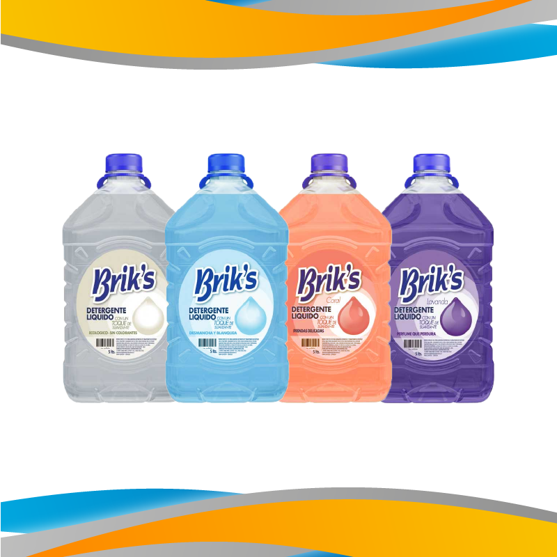 DETERGENTE BRIKS MATIC PERLADO