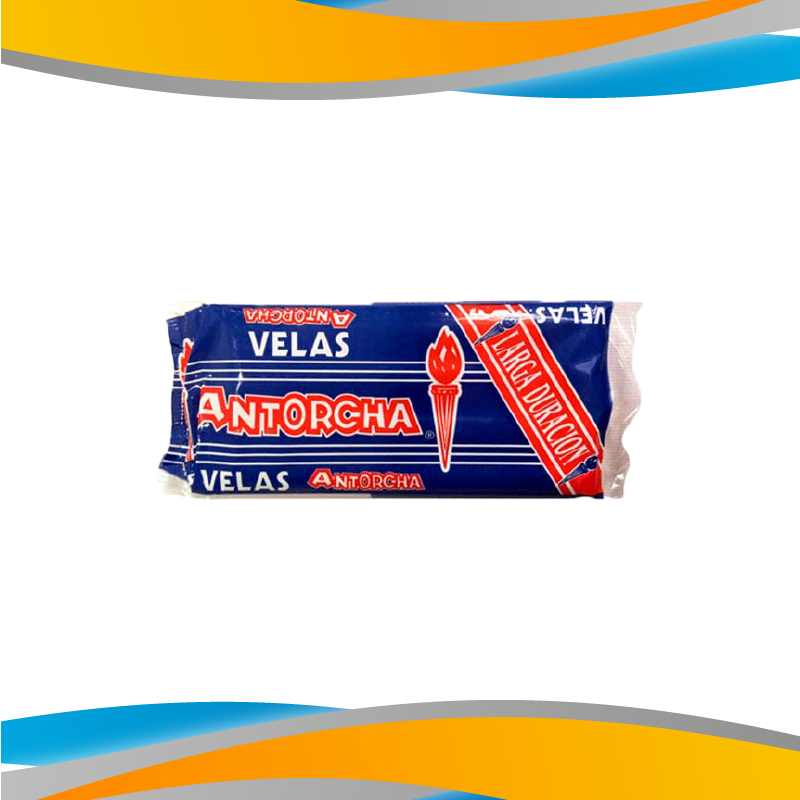 VELAS ANTORCHA MEDIANAS