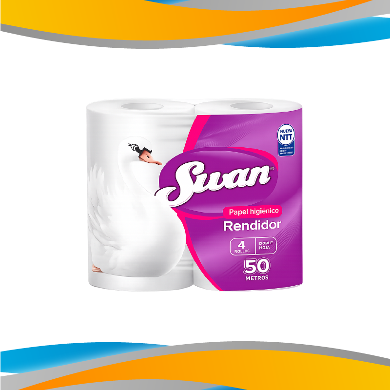PAPEL HIGENICO SWAN - 50MTS